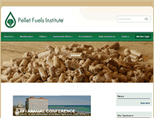 Tablet Screenshot of pelletheat.org